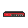 Ai-PoE Switch 4FE PoE+2FE Ethernet Uplink